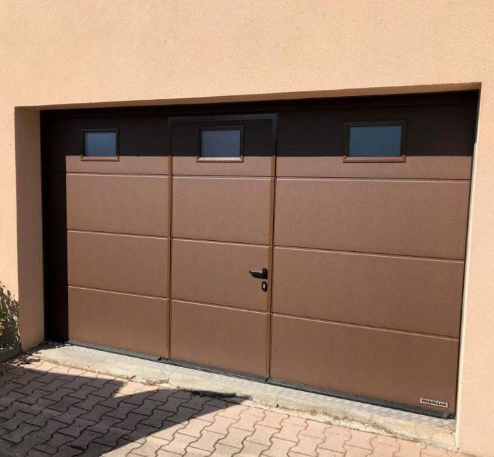 Des menuiseries sécuritaires et esthétiques pour l'entrée de votre garage